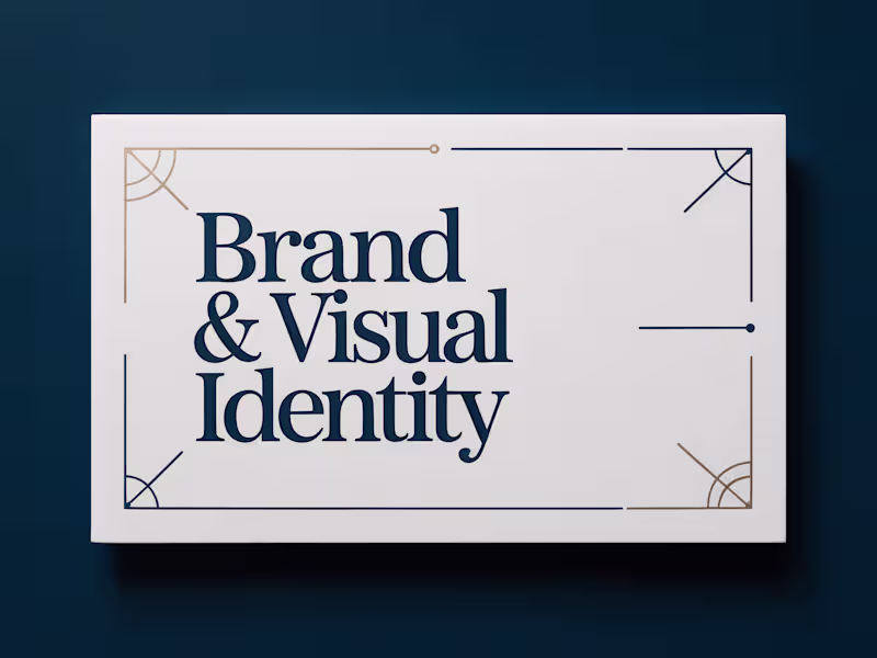 Cover image for Brand & Visual Identity