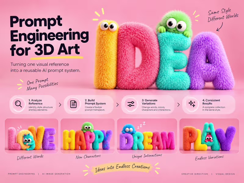 Cover image for Prompt Engineering for 3D Art
Turning