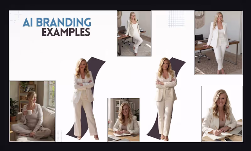 Cover image for Personal brand photo layouts designed