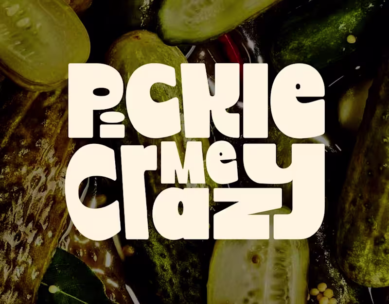 Cover image for Pickle Me Crazy - Brand Identity
