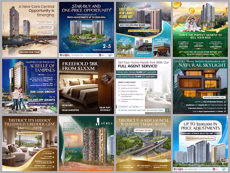 Cover image for Real Estate Marketing Design