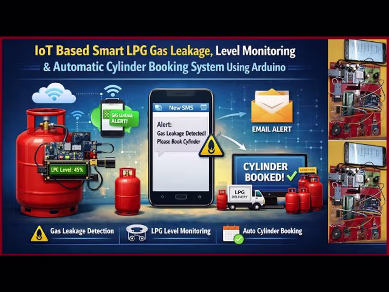 Cover image for SMART LPG GAS LEAKAGE