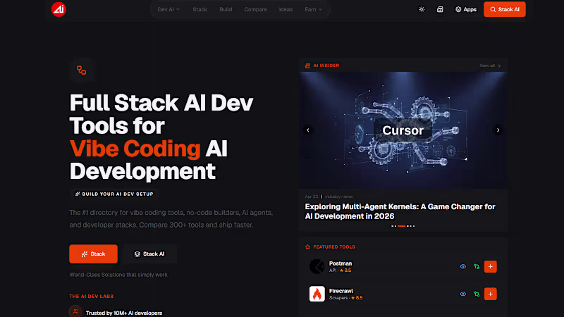 Cover image for AI Dev Setup Builder
Full Stack