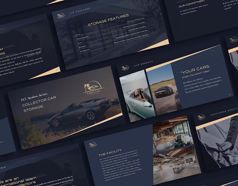 Cover image for Business presentation for Coastal Collection