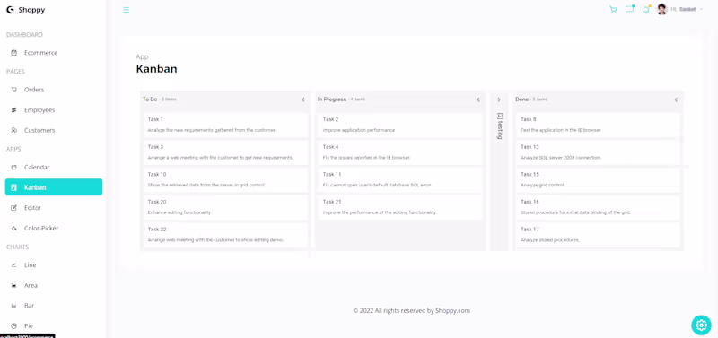 Cover image for Here is an e-commerce admin