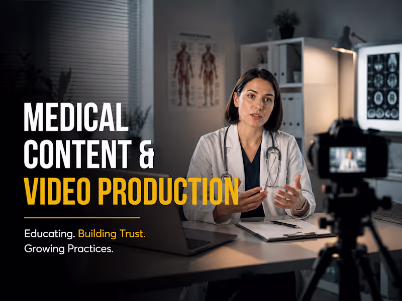 Cover image for Medical Content & Healthcare Video Production
