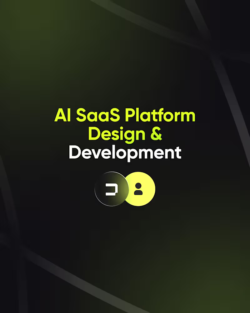 Cover image for AI SaaS Platform Design & Development