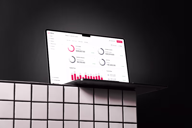 Cover image for Virex — Fintech Dashboard (Concept)