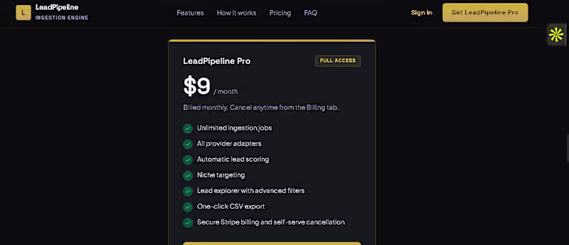 Cover image for Leads Pipeline Pro