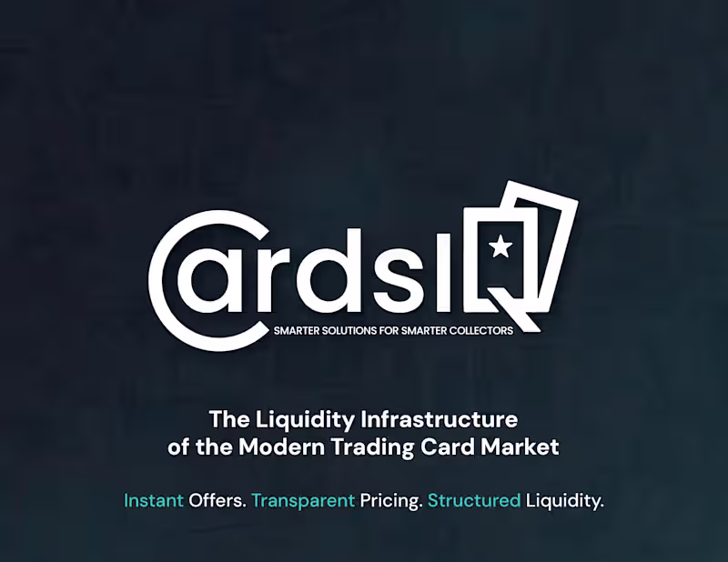 Cover image for CardsIQ Strategic Partner Pitch Deck
