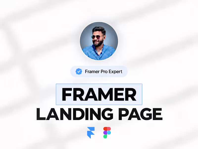 Cover image for Landing Page - Design + Development