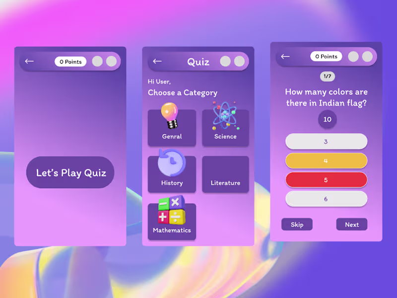 Cover image for Quiz Game Web