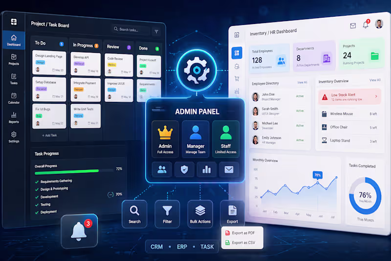 Cover image for Custom Management System