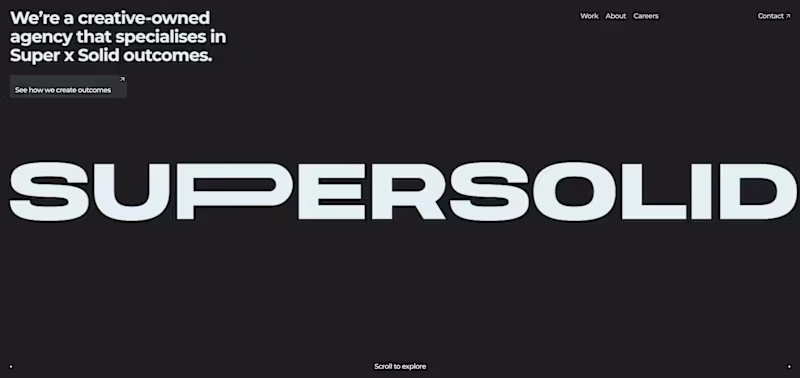 Cover image for SUPERHOLD Website