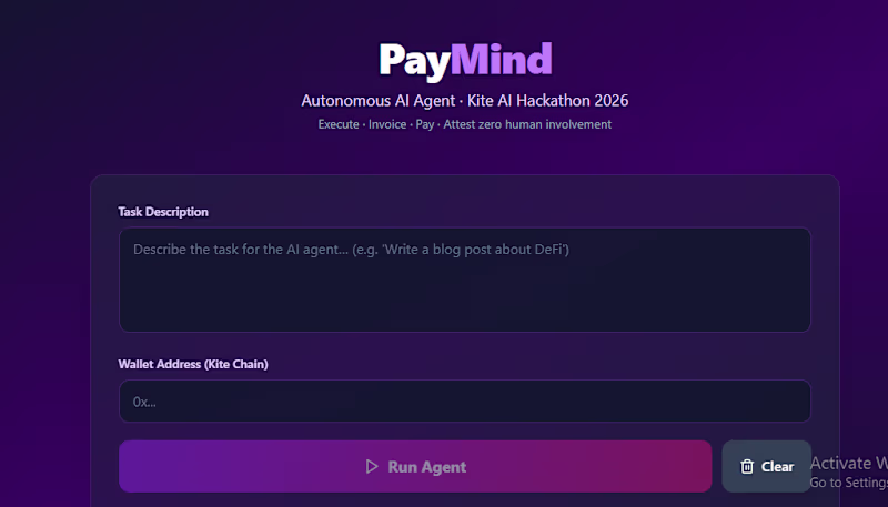 Cover image for PayMind is a fully autonomous