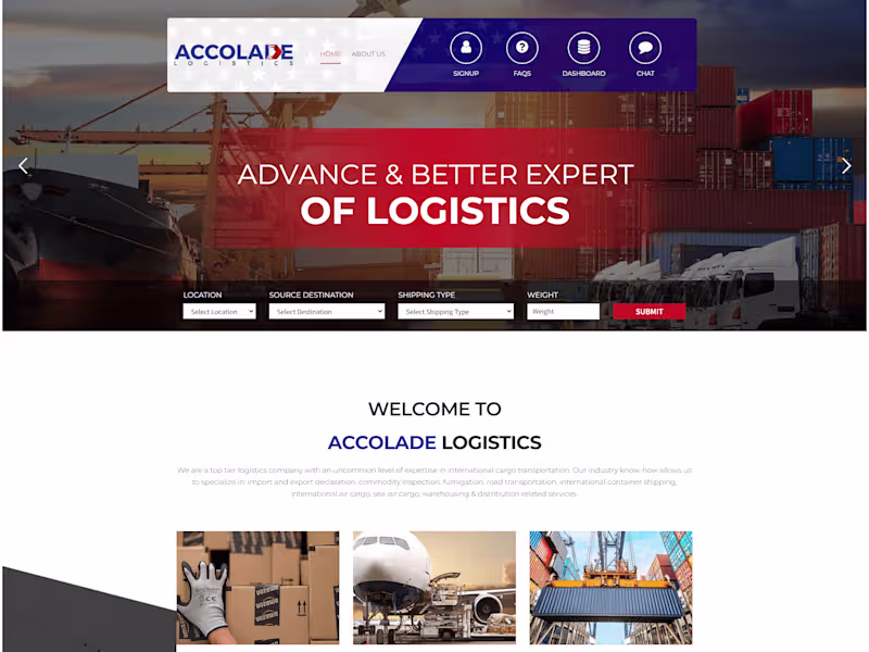 Cover image for Accolade Logistics
