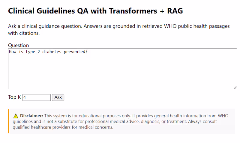 Cover image for Clinical Guidelines bot