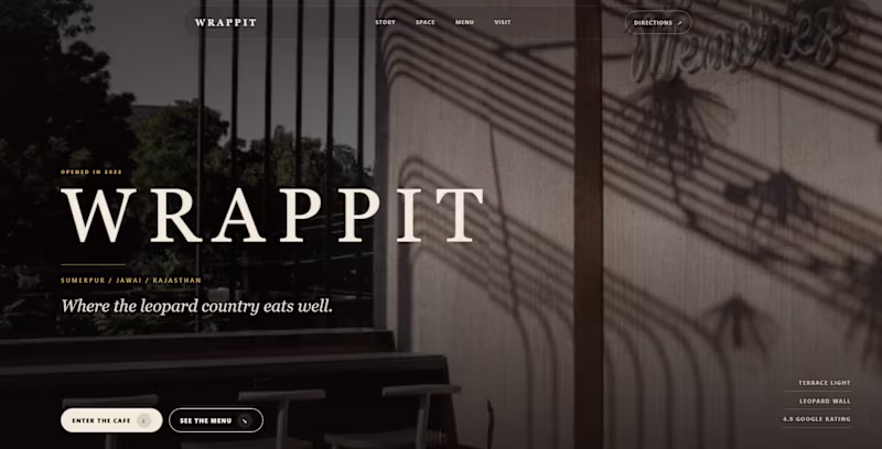 Cover image for Wrappit Cafe is a concept