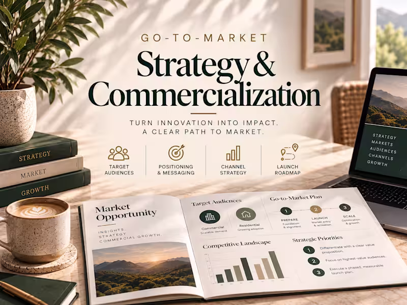Cover image for Go-to-Market Strategy & Product Commercialization