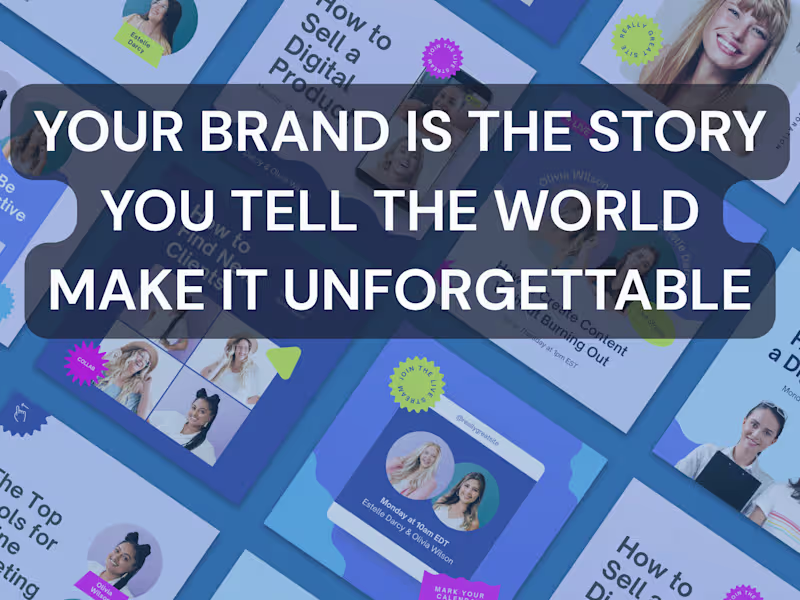 Cover image for Brand Identity + Social Kit