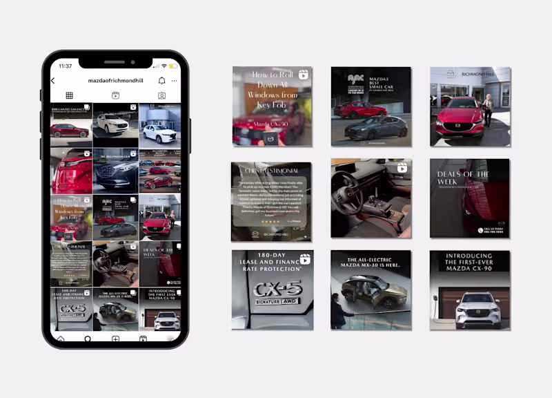 Cover image for Mazda | Social Media Management 