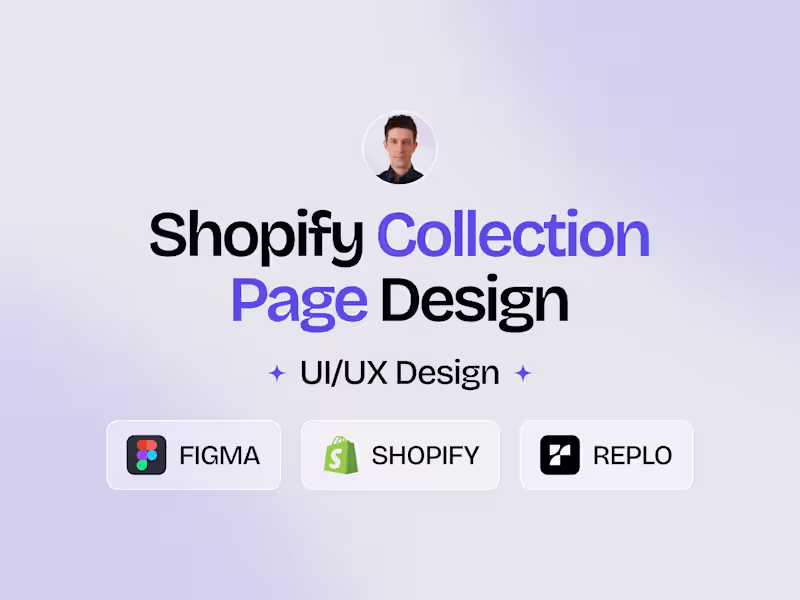 Cover image for Shopify Collection Page Design