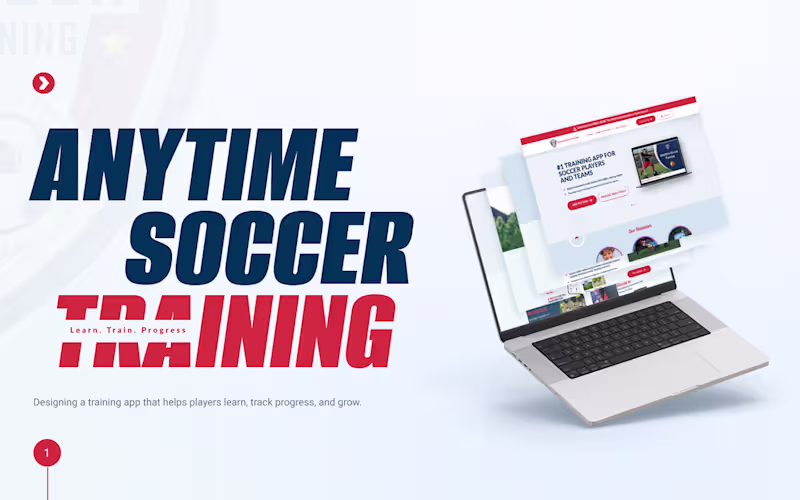 Cover image for Anytime Soccer Training - Web