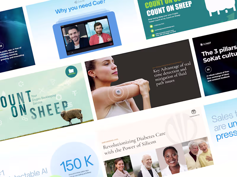 Cover image for investor Pitch decks  design