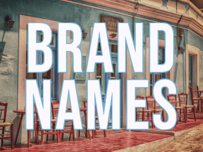 Cover image for Brand Names