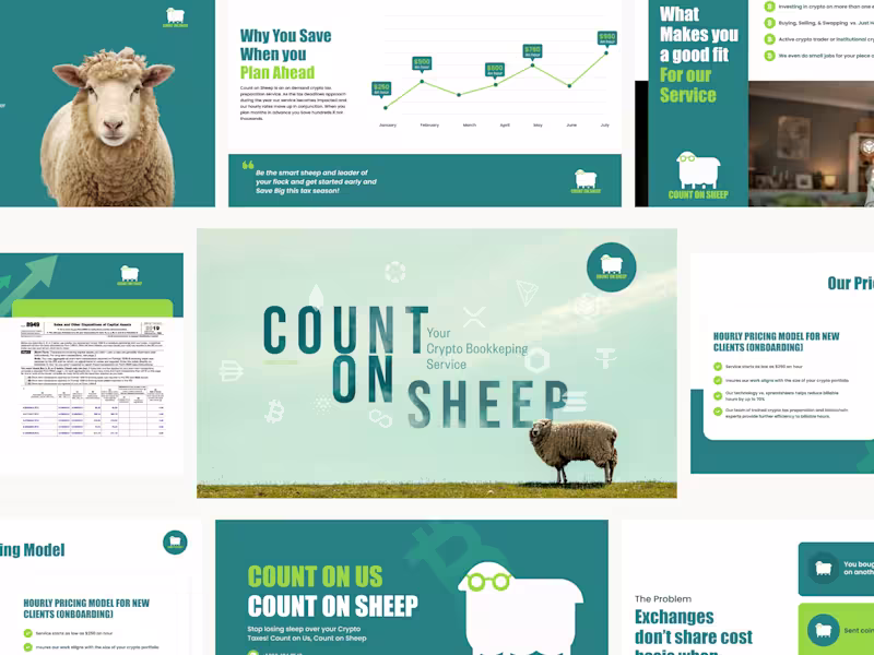 Cover image for Count On Sheep Pitch deck