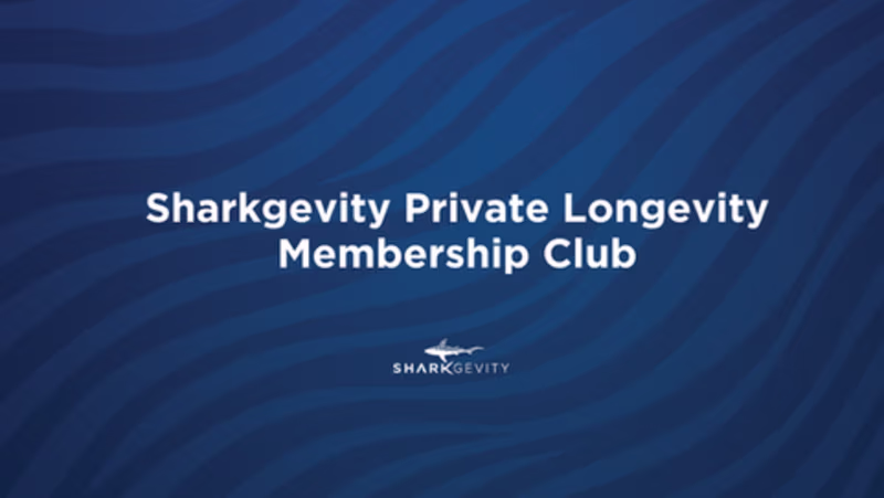 Cover image for Sharkgevity Private Membership Club Pitch Deck