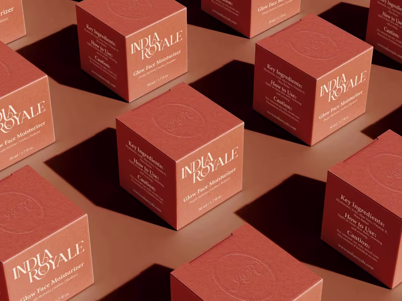 Cover image for India Royale - Elegant Skincare & Cosmetic Branding