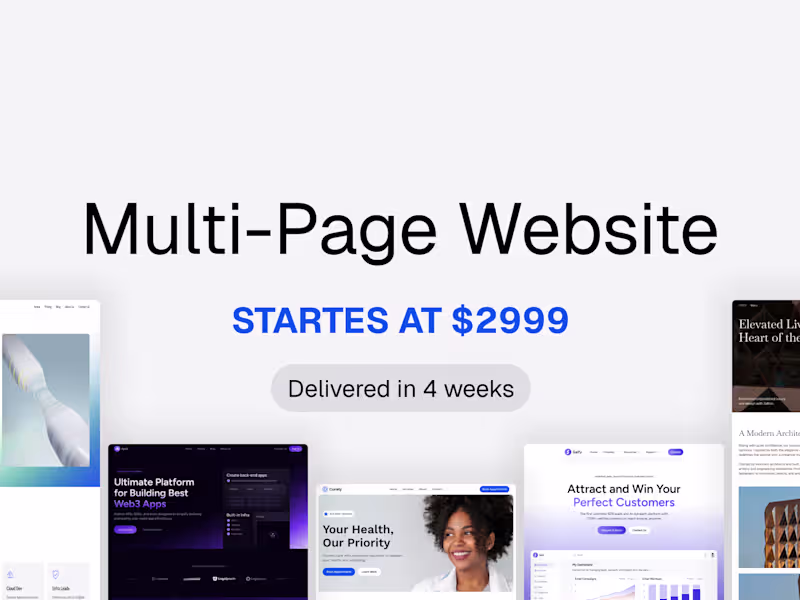 Cover image for Multi-Page Website in Framer