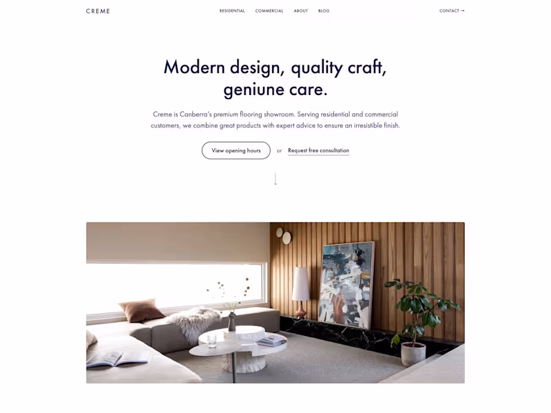 Cover image for Creme Carpets