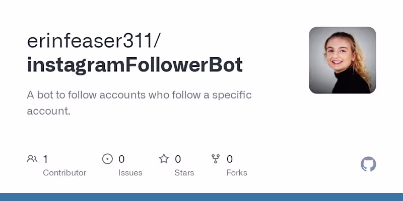 Cover image for Instagram Follower Bot