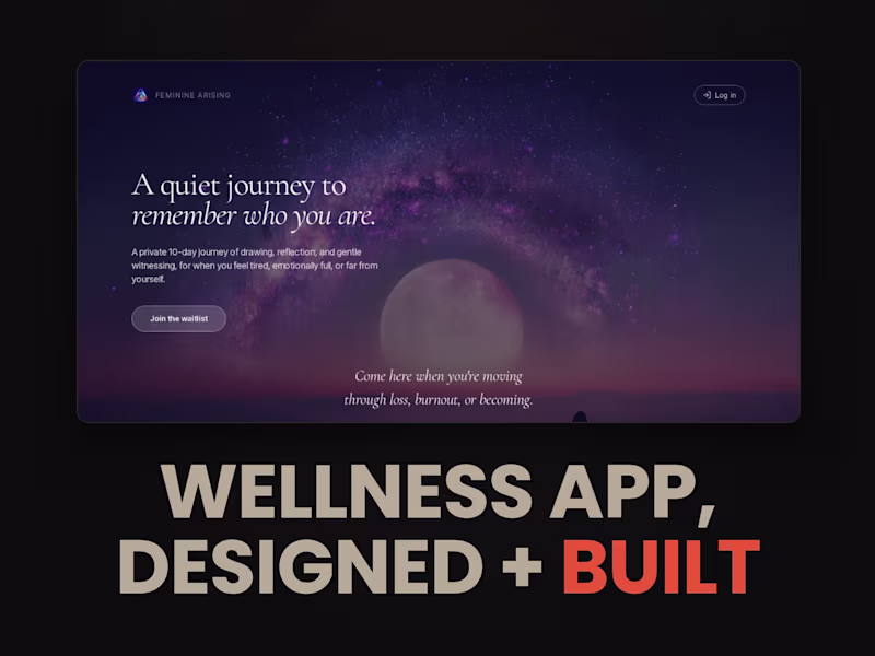 Cover image for Feminine Arising · wellness practice