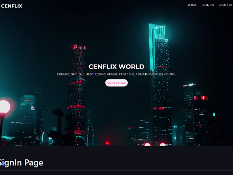 Cover image for cinflix