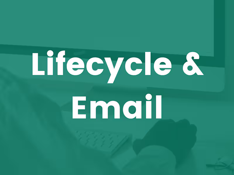 Cover image for Email, Lifecycle & SMS: Strategy, Copy & Design