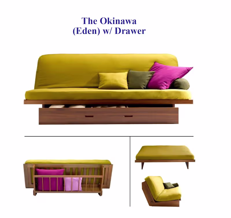 Cover image for The Okinawa (Eden) Modular Sofa with Storage Drawer