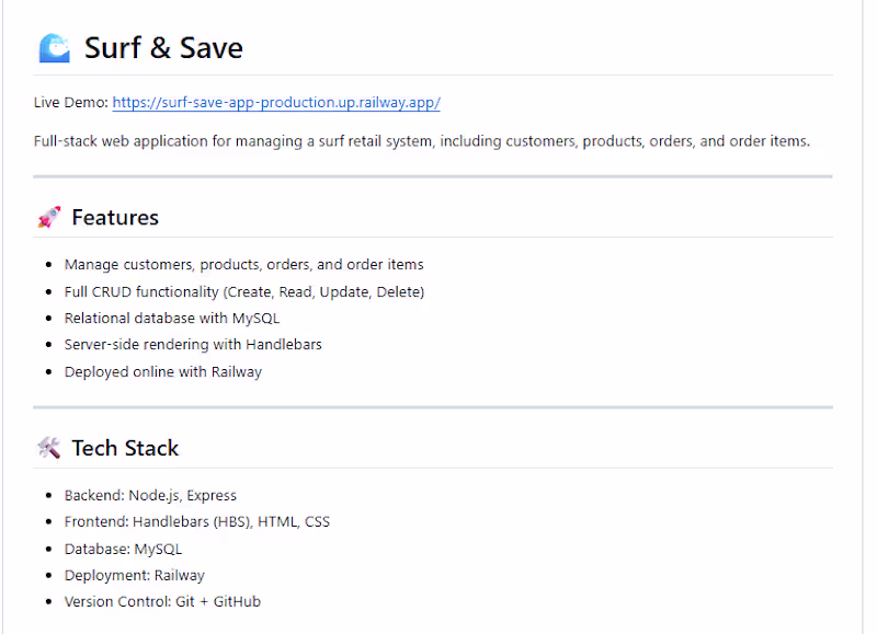 Cover image for GitHub - Mykola-Lopushenko/surf-save-app: Full-stack web applic…