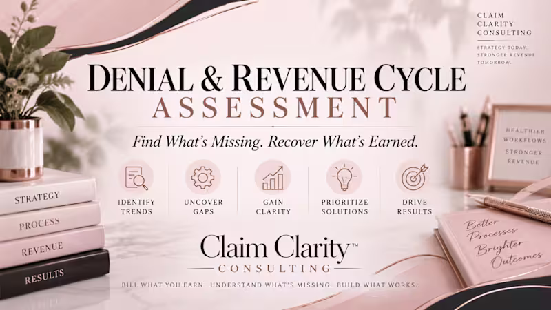 Cover image for Denial & Revenue Cycle Assessment