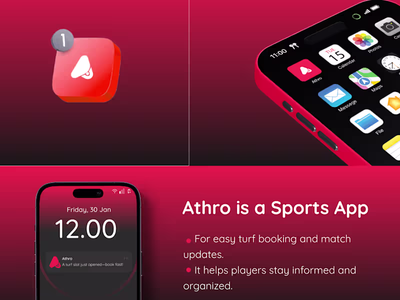 Cover image for 🏆 Athro – Sports Management