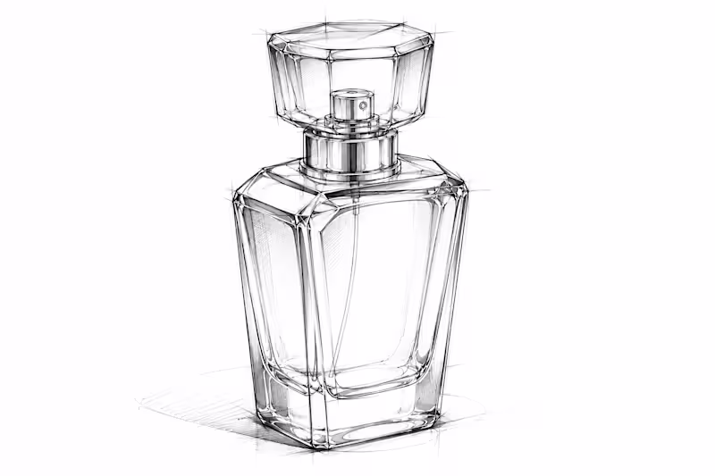 Cover image for LUXURY PERFUME BOTTLE CAD DFM