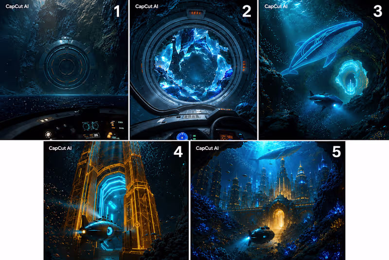 Cover image for A cinematic underwater sci-fi journey