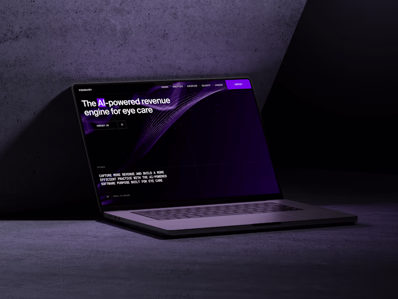 Cover image for Landing Page Development for Visionairy