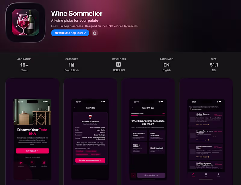 Cover image for A sommelier-style app that learns