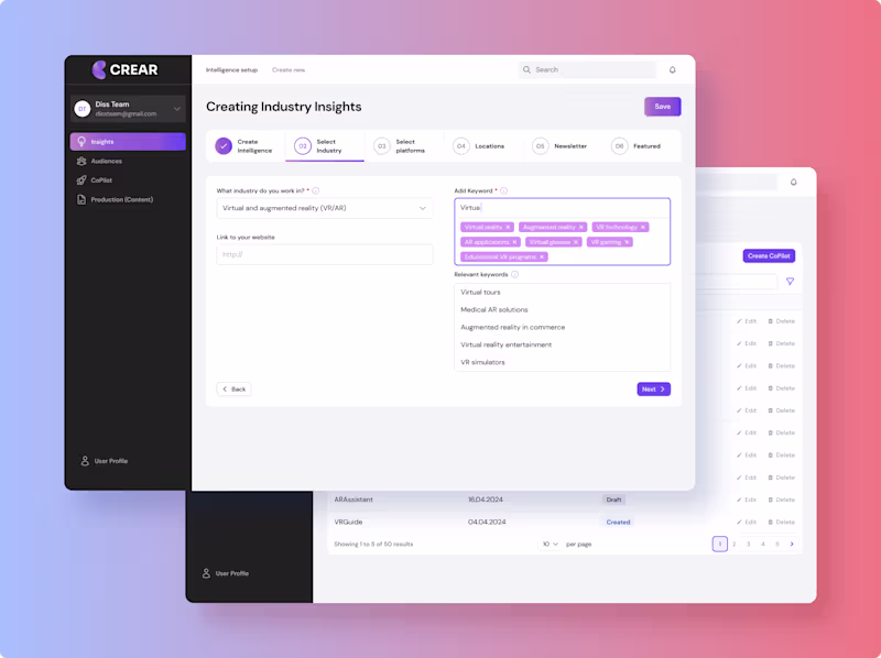 Cover image for Marketing AI Tool UX Design | Web Design | SaaS | Figma