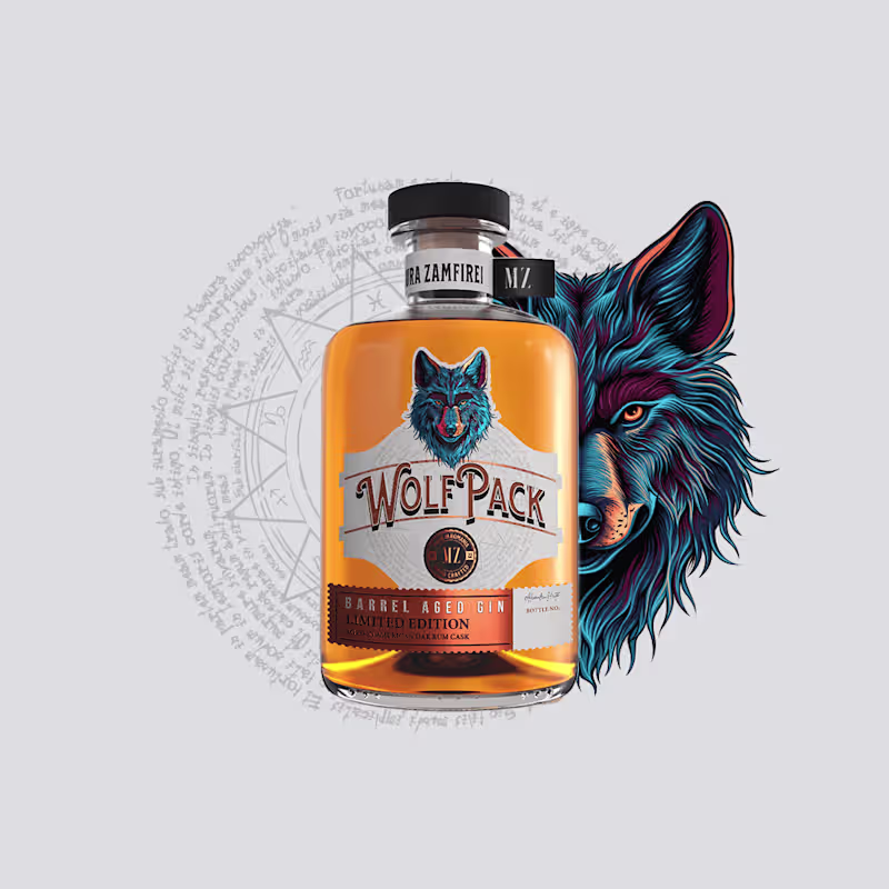 Cover image for Barrel Aged Gin Branding and Packaging Design