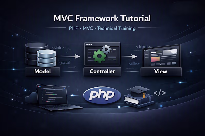 Cover image for MCV Framework Tutorial