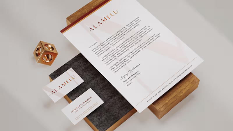 Cover image for Alamelu - Brand Design :: Behance